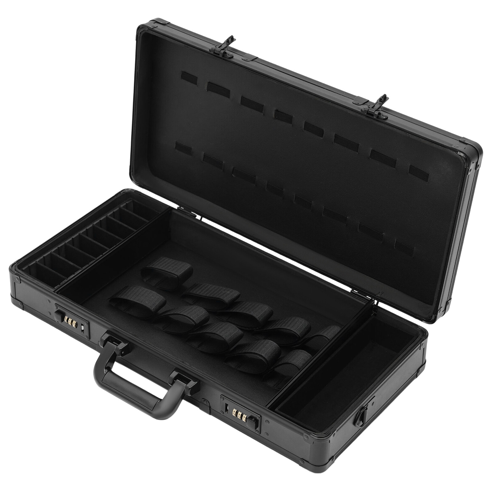 Barber Stylist Suitcase Carrying Case Box For Clippers Trimmers Scissors Combs
