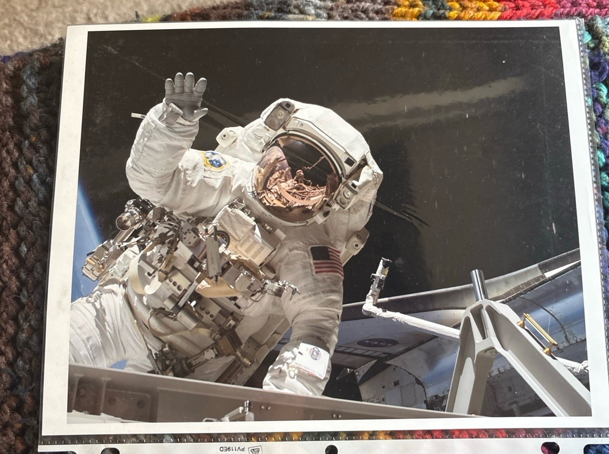 NASA STS-97 Spacewalk Joseph Tanner