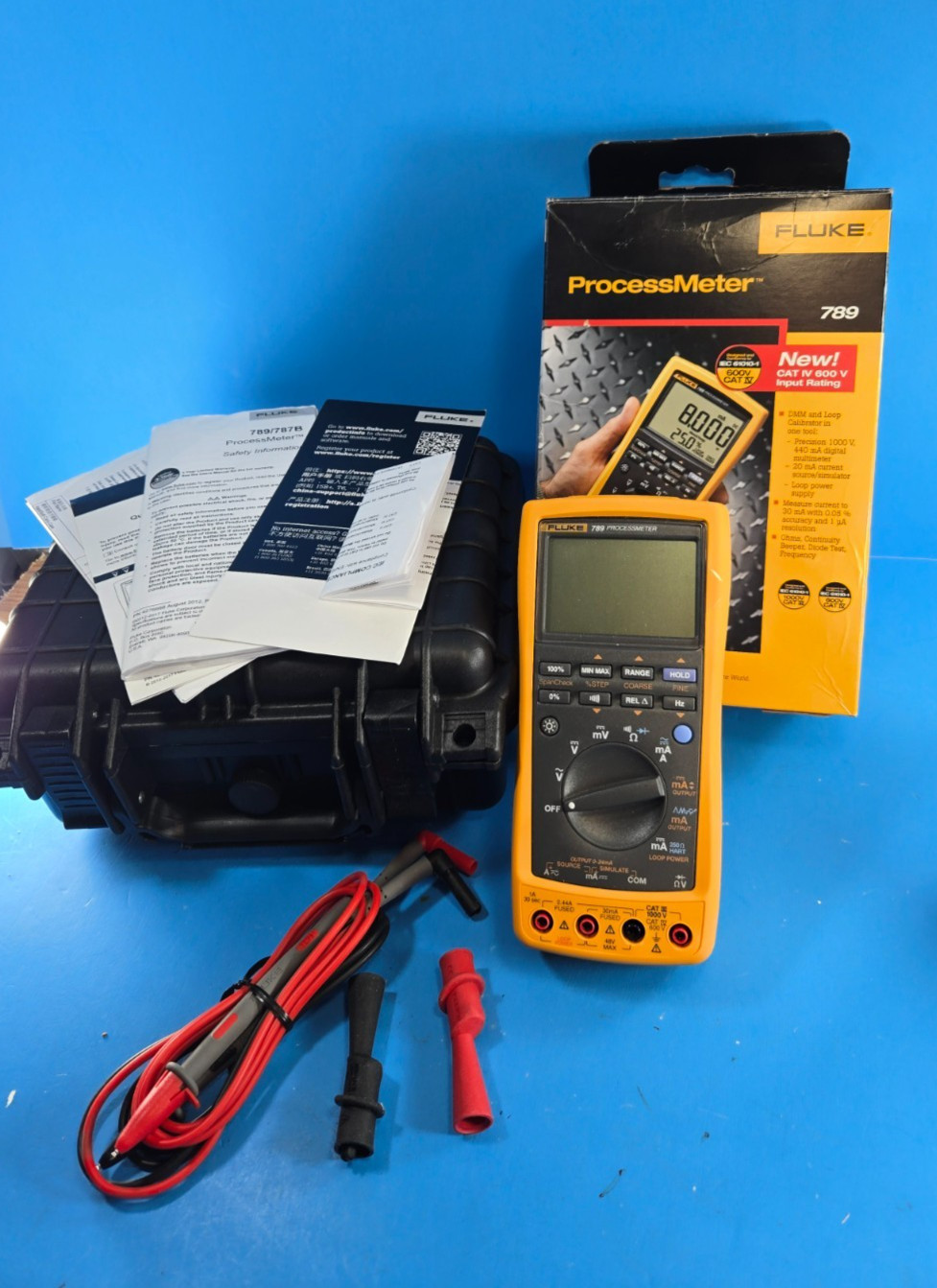 Fluke 789 Processmeter Process Calibrator Meter Multimeter NEW!
