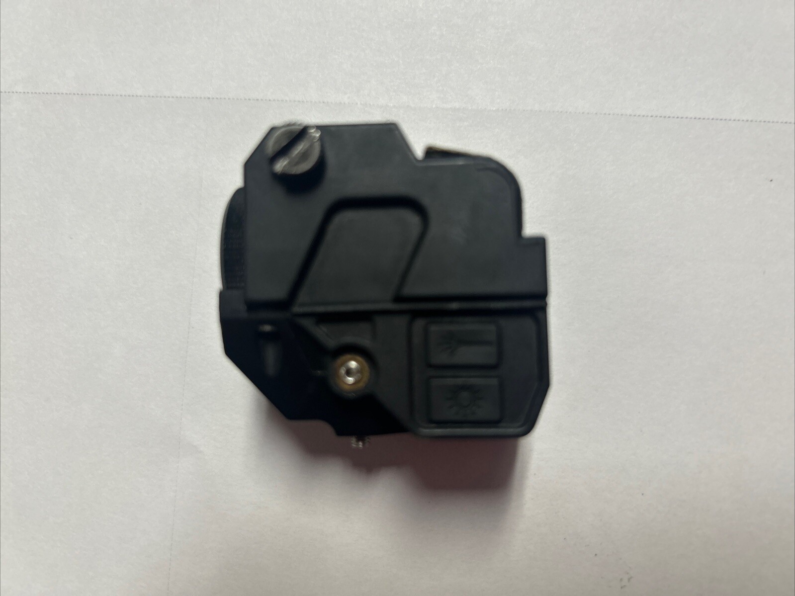 Tactical Flashlight 500Lumen Green Laser Sight Pistol Weapon Light 20mm