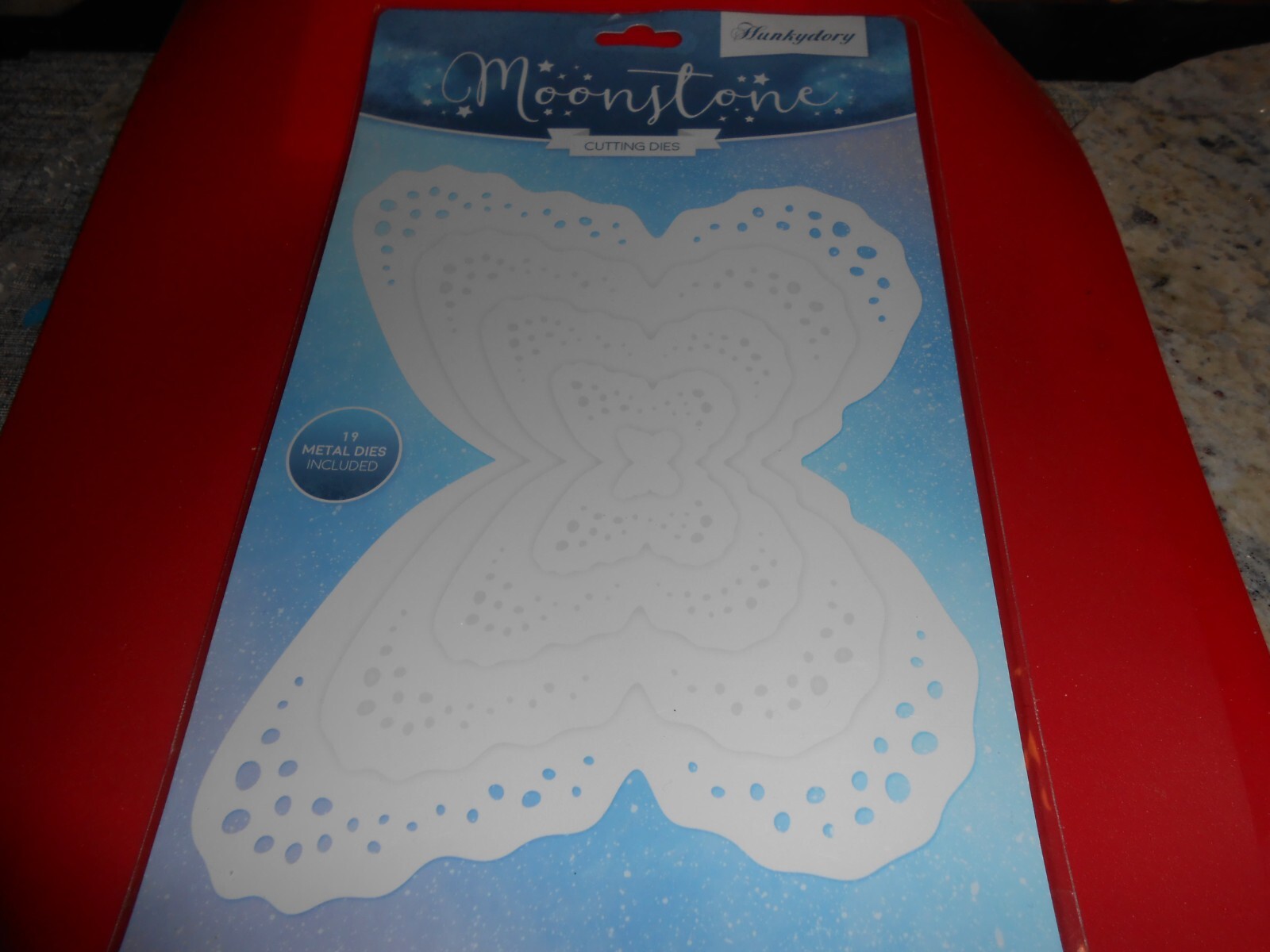 Hunkydory Moonstone - BUTTERFLIES Nesting Die Set - 19 Metal Dies - MSTONE190