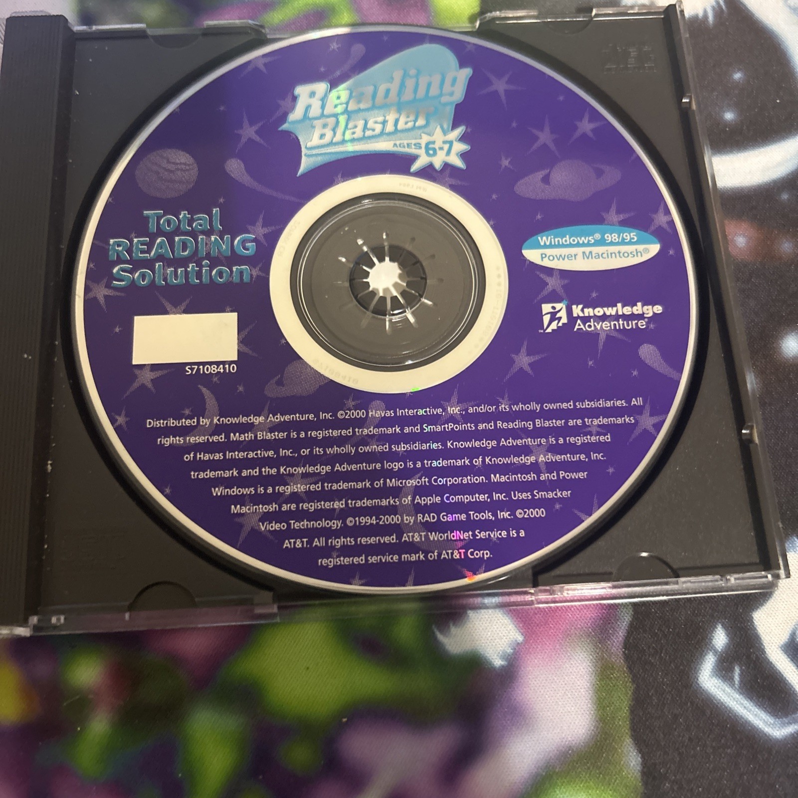 Reading Blaster For 2nd Grade PC MAC CD kids learn problems fractions