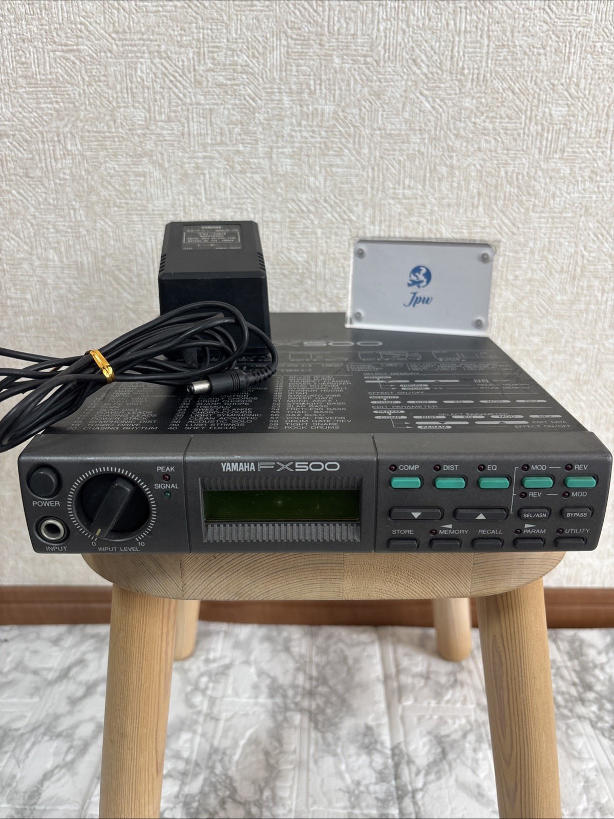 YAMAHA FX500 SIMUL-EFFECT PROCESSOR Guitar Effect TESTED JAPAN