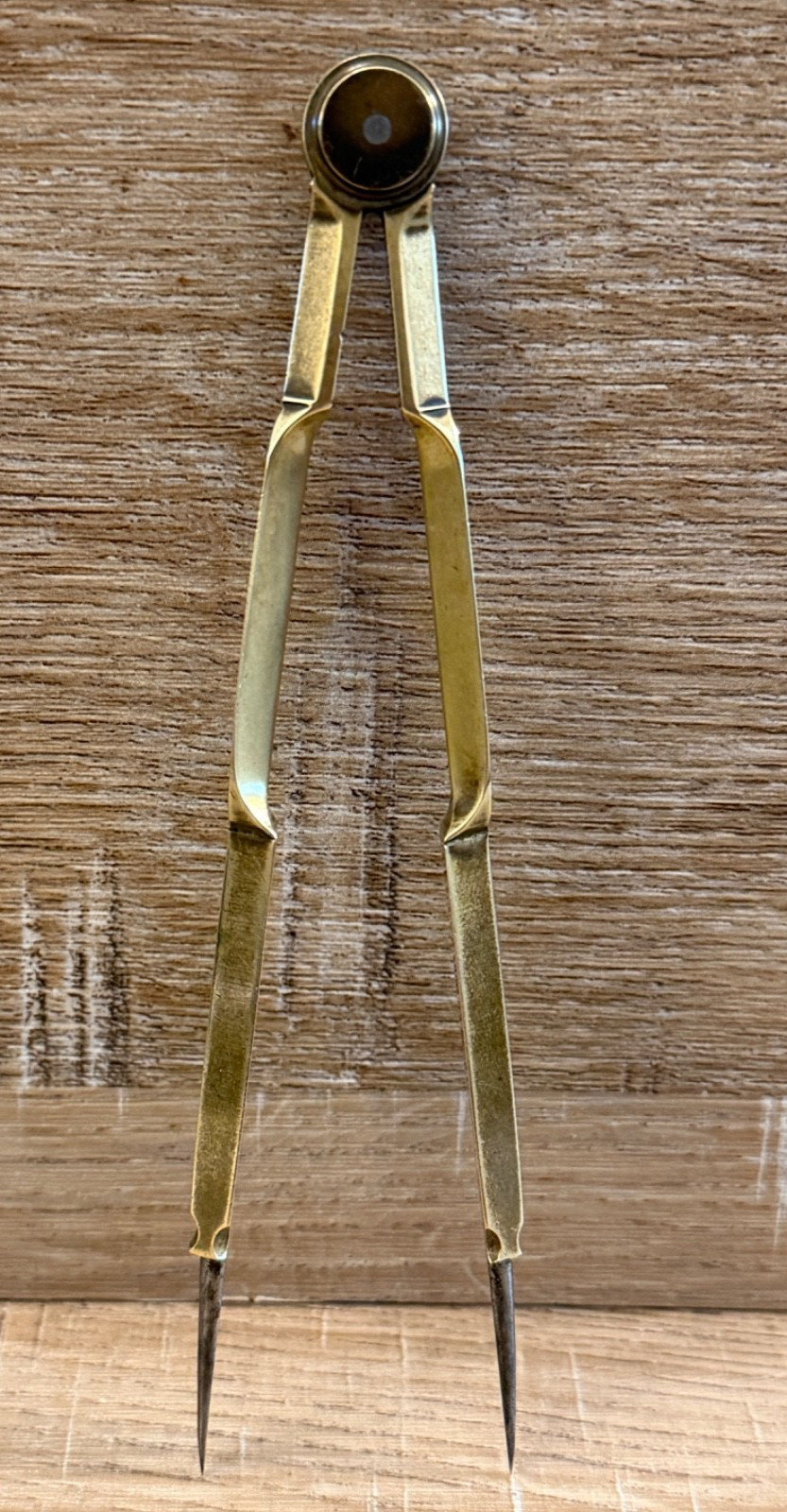 VINTAGE BRASS STANLEY DRAFTING NAVIGATION TOOL