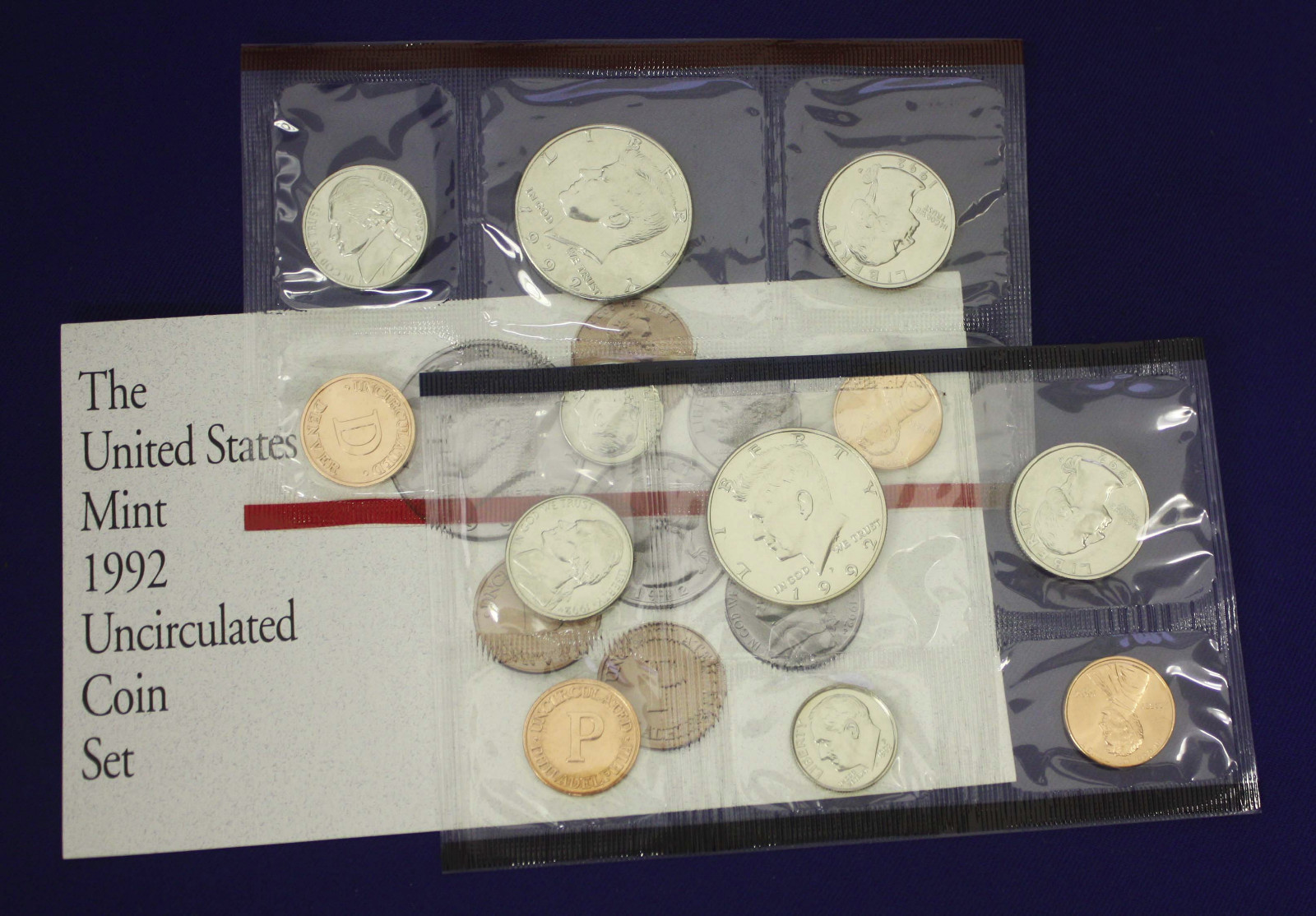 1992 UNCIRCULATED Genuine U.S. MINT SETS ISSUED BY U.S. MINT