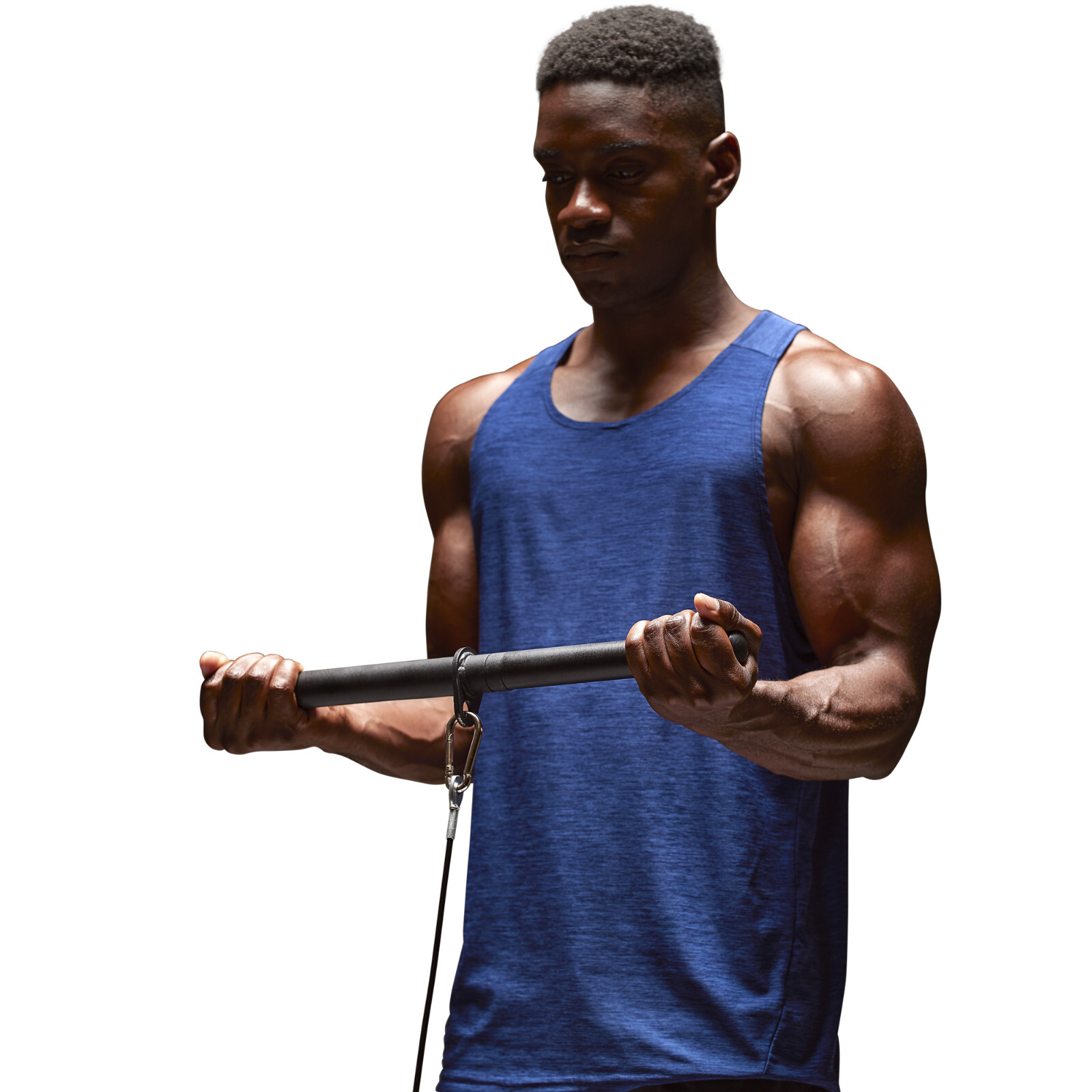 Sunny Health & Fitness Straight Bar Cable Attachment For Power Cage - SF-XFA012