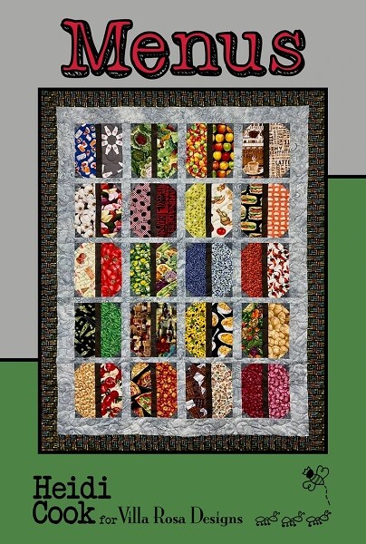 Menus Quilt Pattern