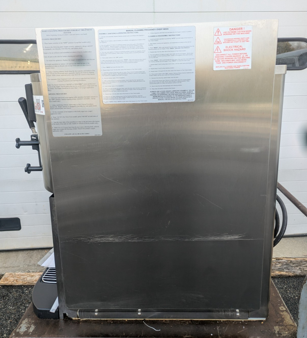 Taylor C709 Soft Serve Ice Cream Machine Single Phase Air Cooled Fully Tested