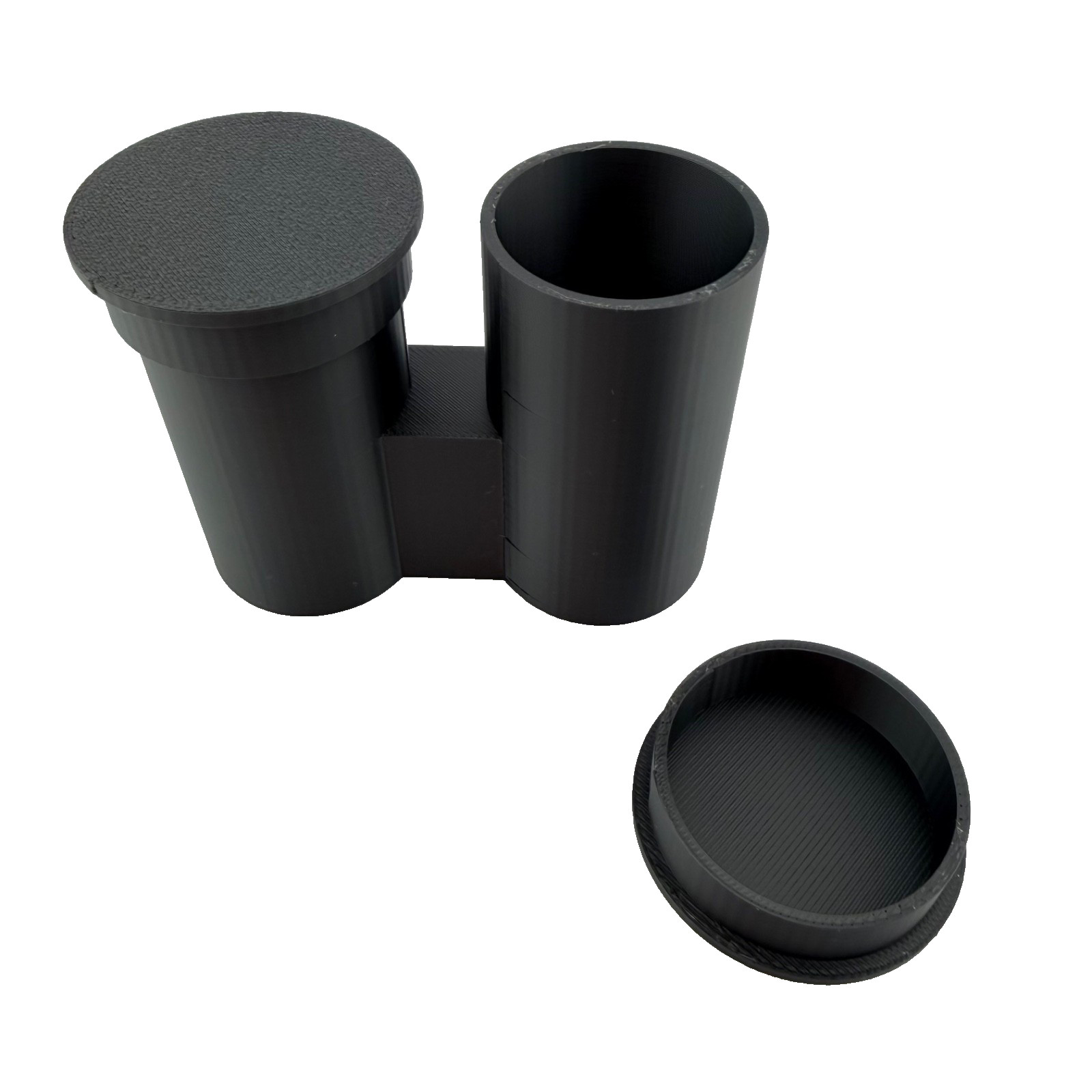 Microscope Objective Holder – RMS Compatible – Deep Case w/ Cap – USA Made (B)