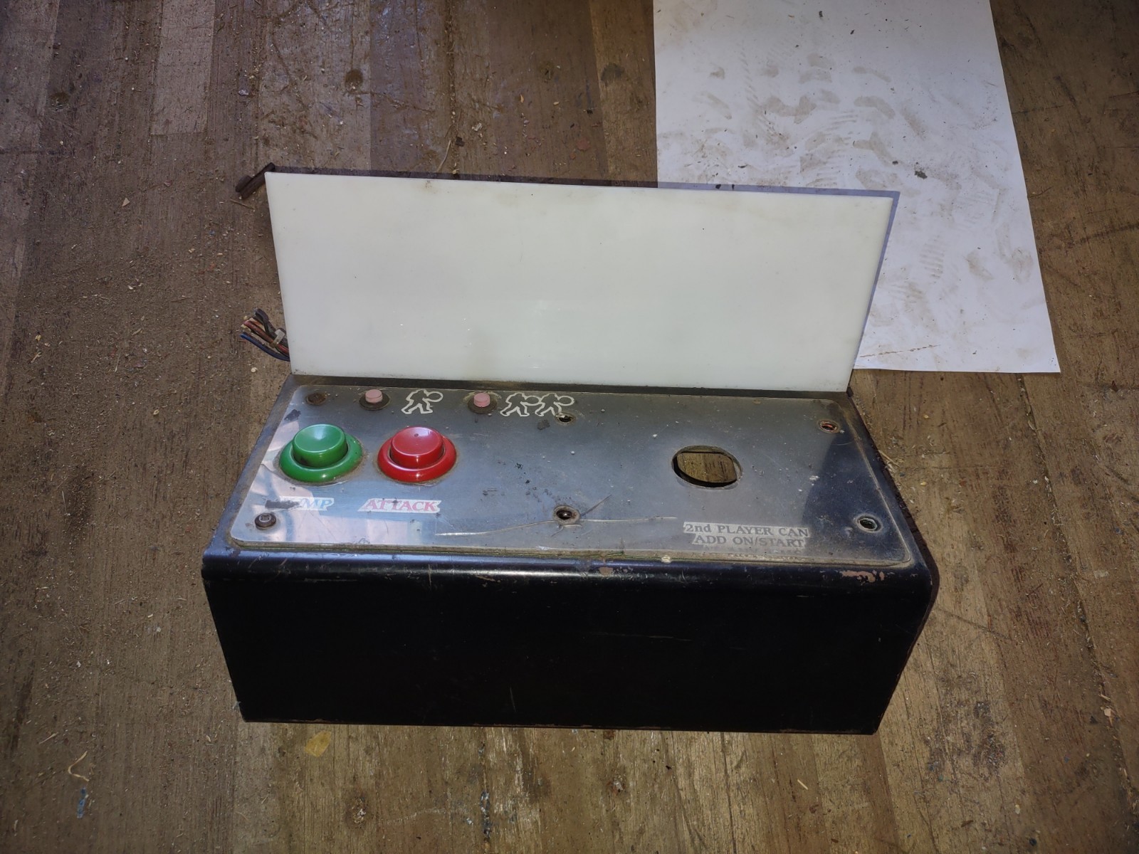 pacman arcade cocktail table control panel   #6034