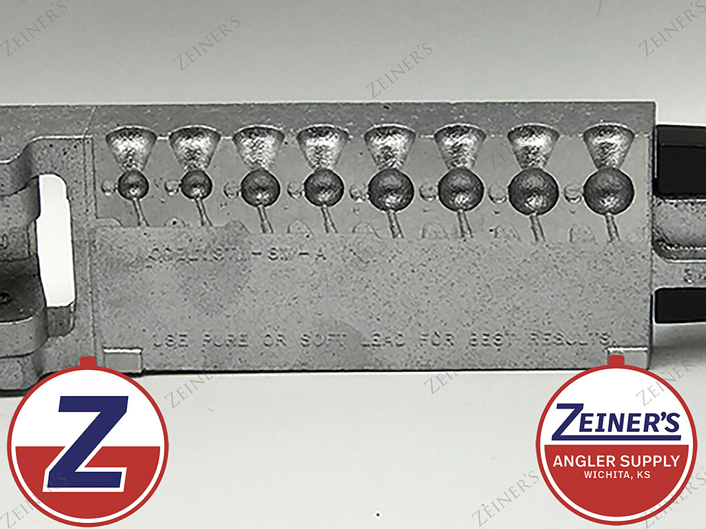 3469 STL-8M-A Do It Round Head Jig Mold - Steelhead 1/16, 1/8, 3/16, 1/4 oz