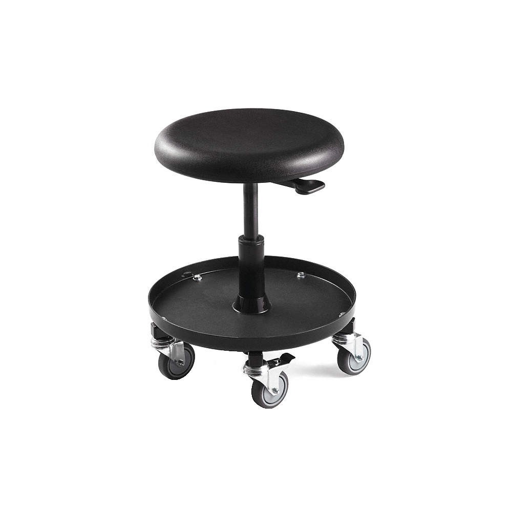 BEVCO 3057 Round Stool,5-Star,Black,20.5"H 3LLW1