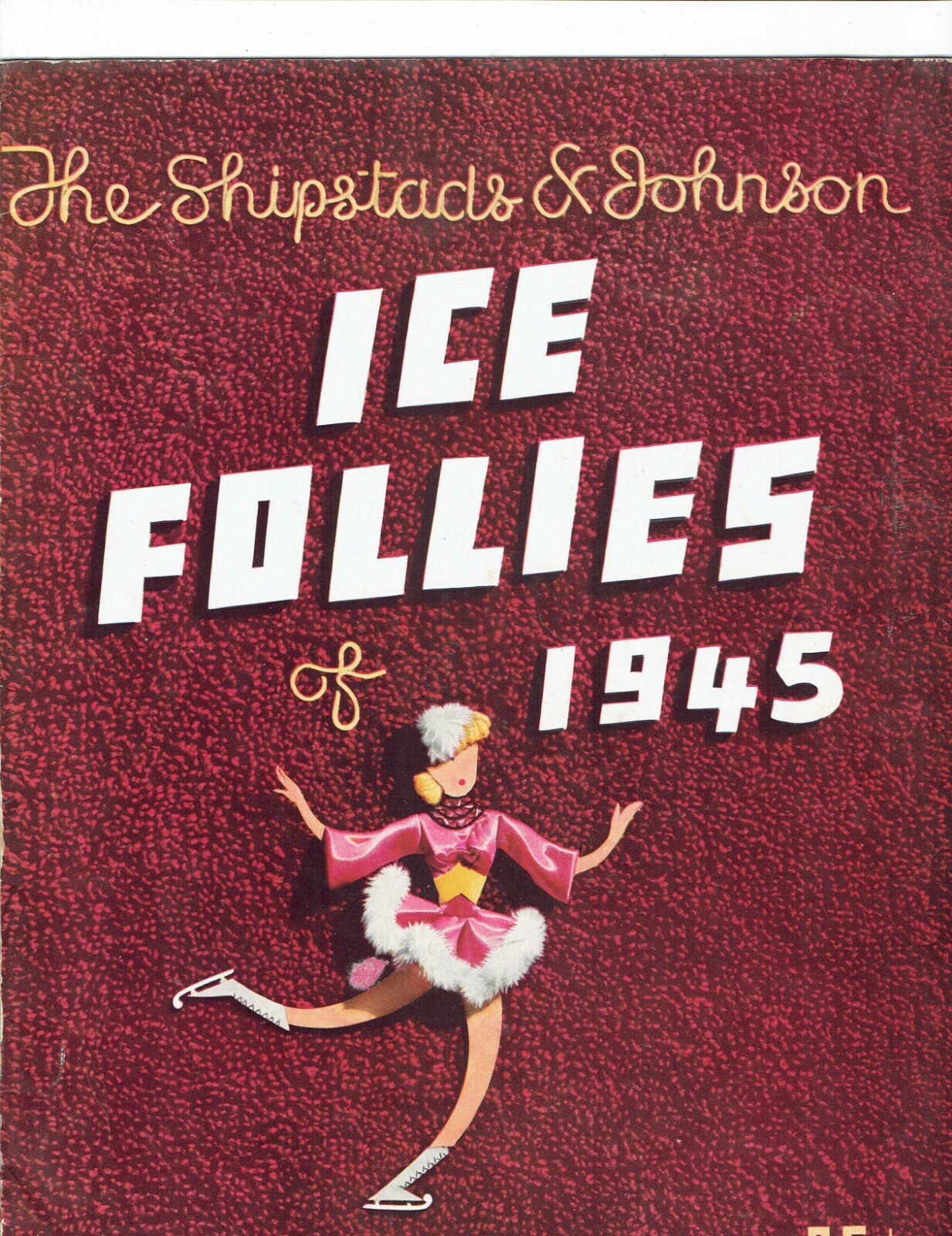 1945 Ice follies Official Program Ice skating