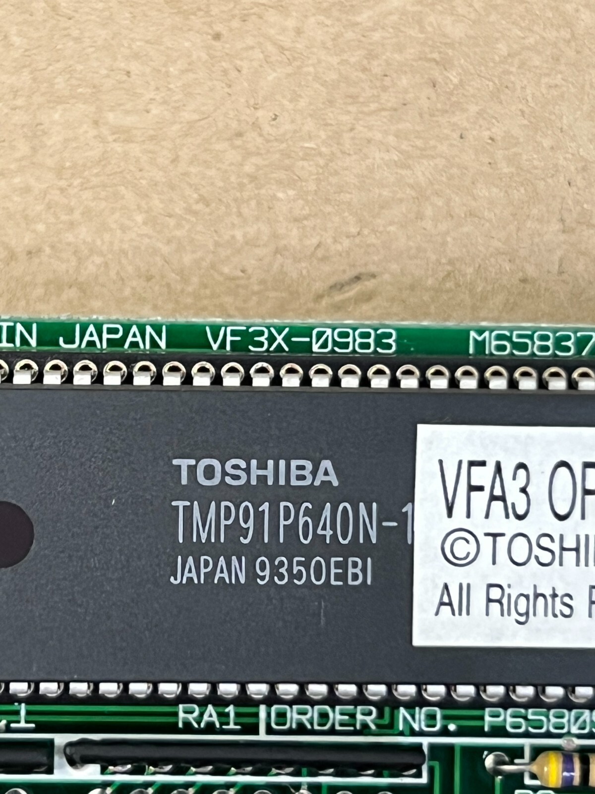 Toshiba VF3X-0983 Circuit Board