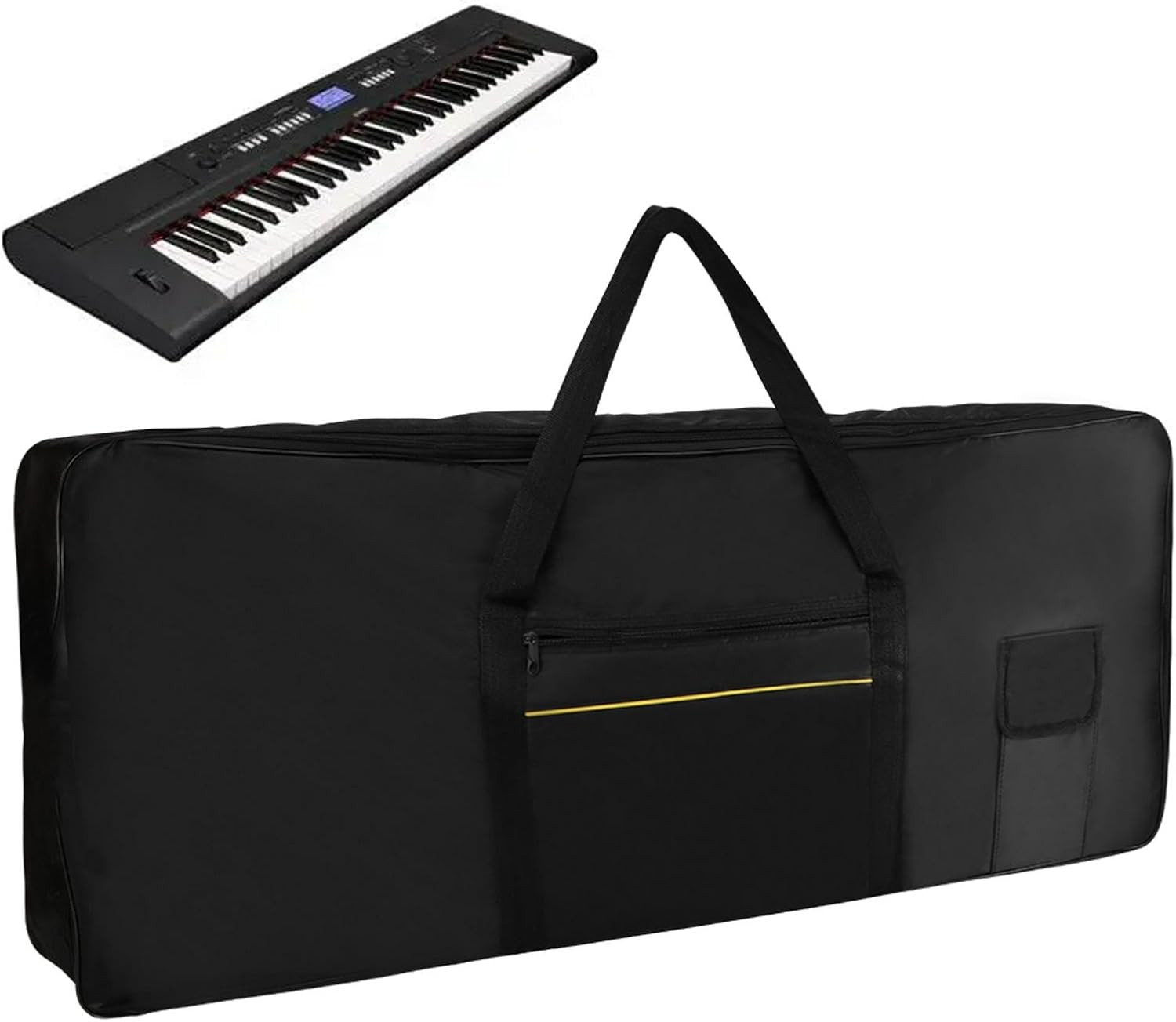 funda acolchada para teclado electrico 61 teclas piano bolso con correa 38x16x5