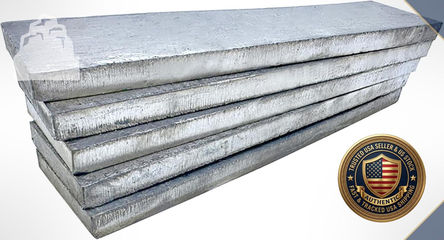 Pure Lead Ingots 99.9% Bullet Casting Fishing Sinkers Weights
