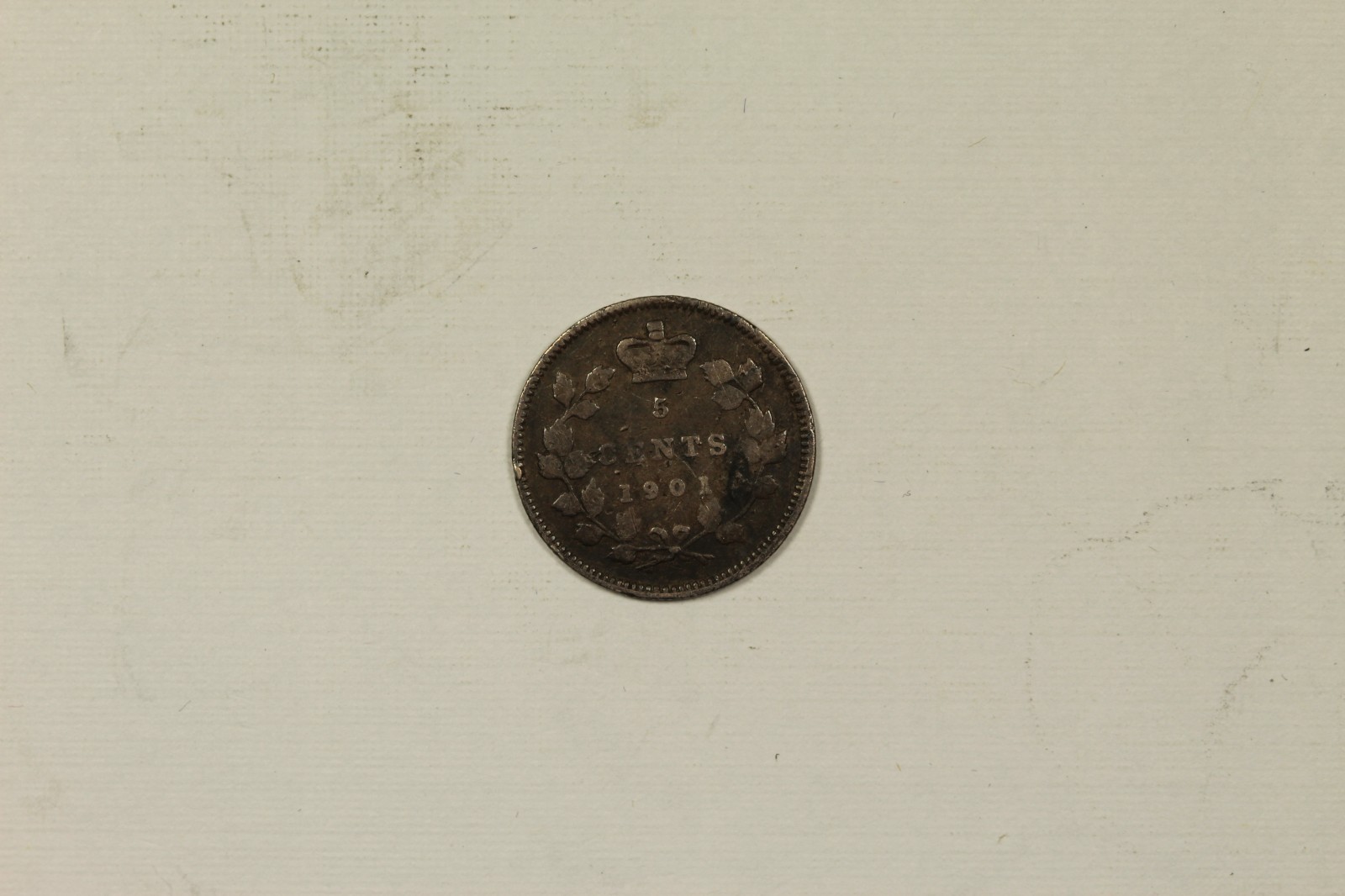 1901 Canada 5 Cents
