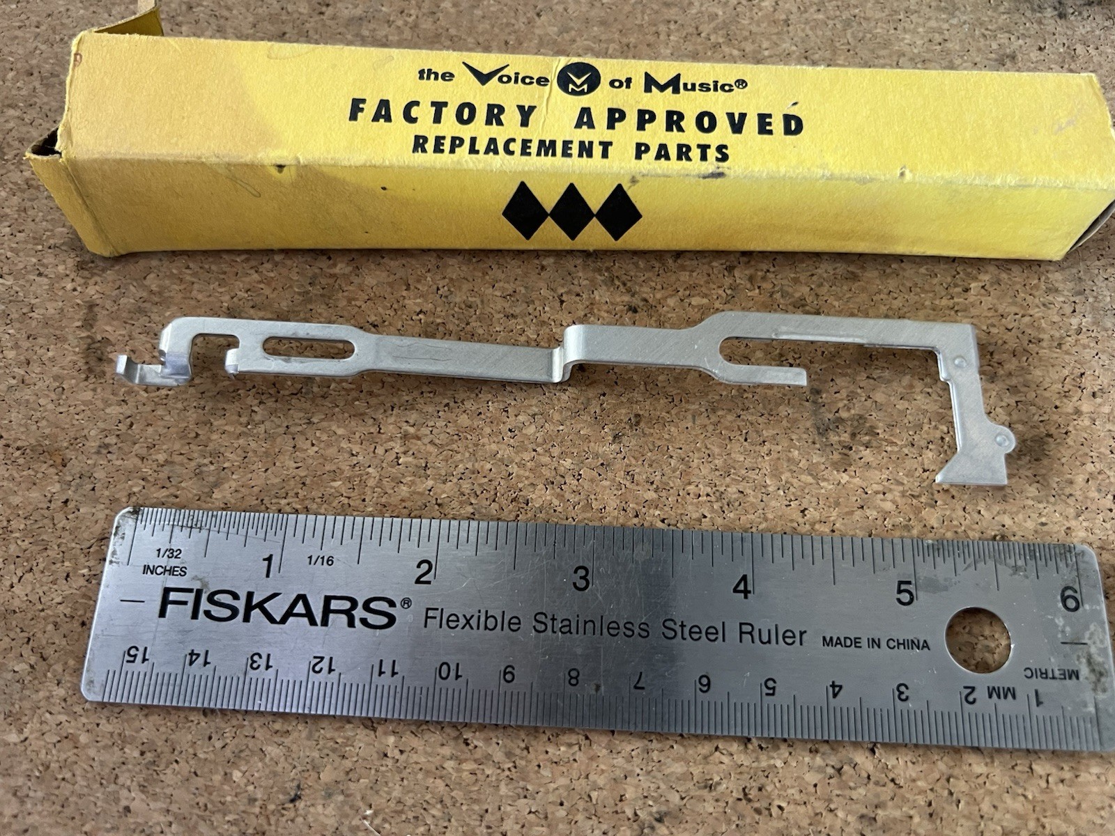 Vintage VM Voice of Music / Barger Record Player Linkage Arm part NOS