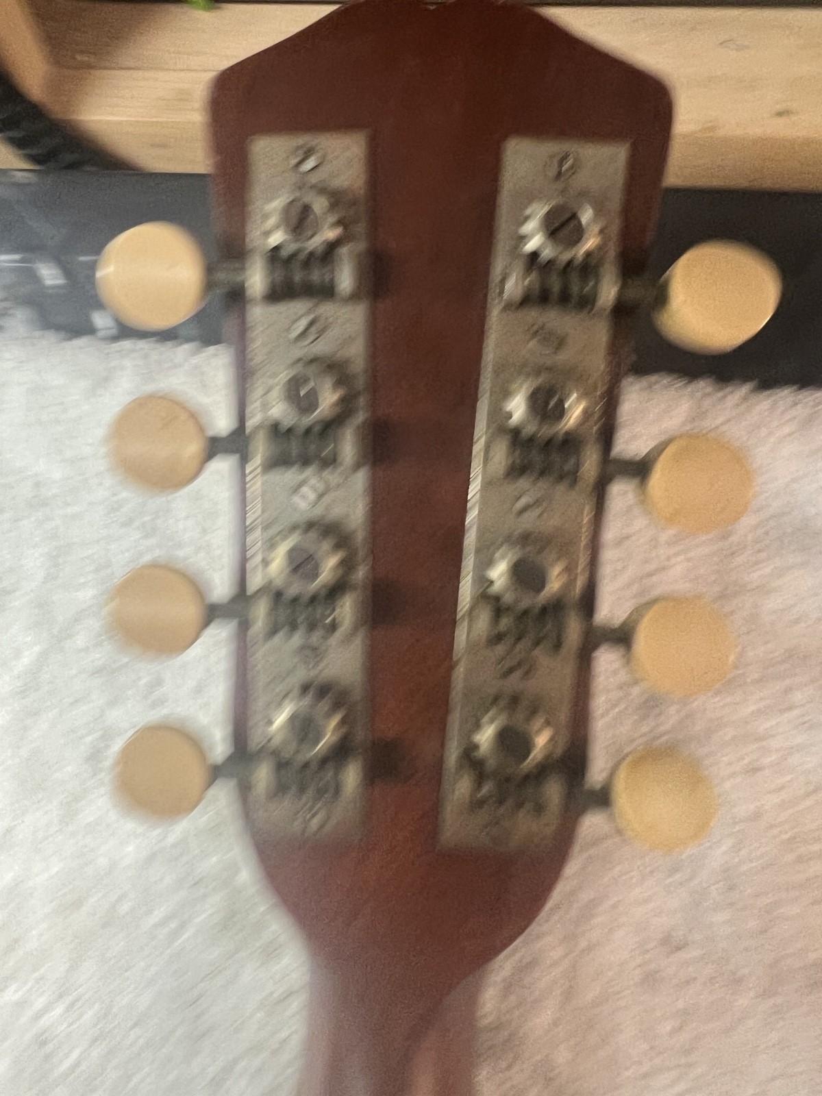 Rare 1916 Era Vega 8 String Flat Back Mandolin Serial 37302