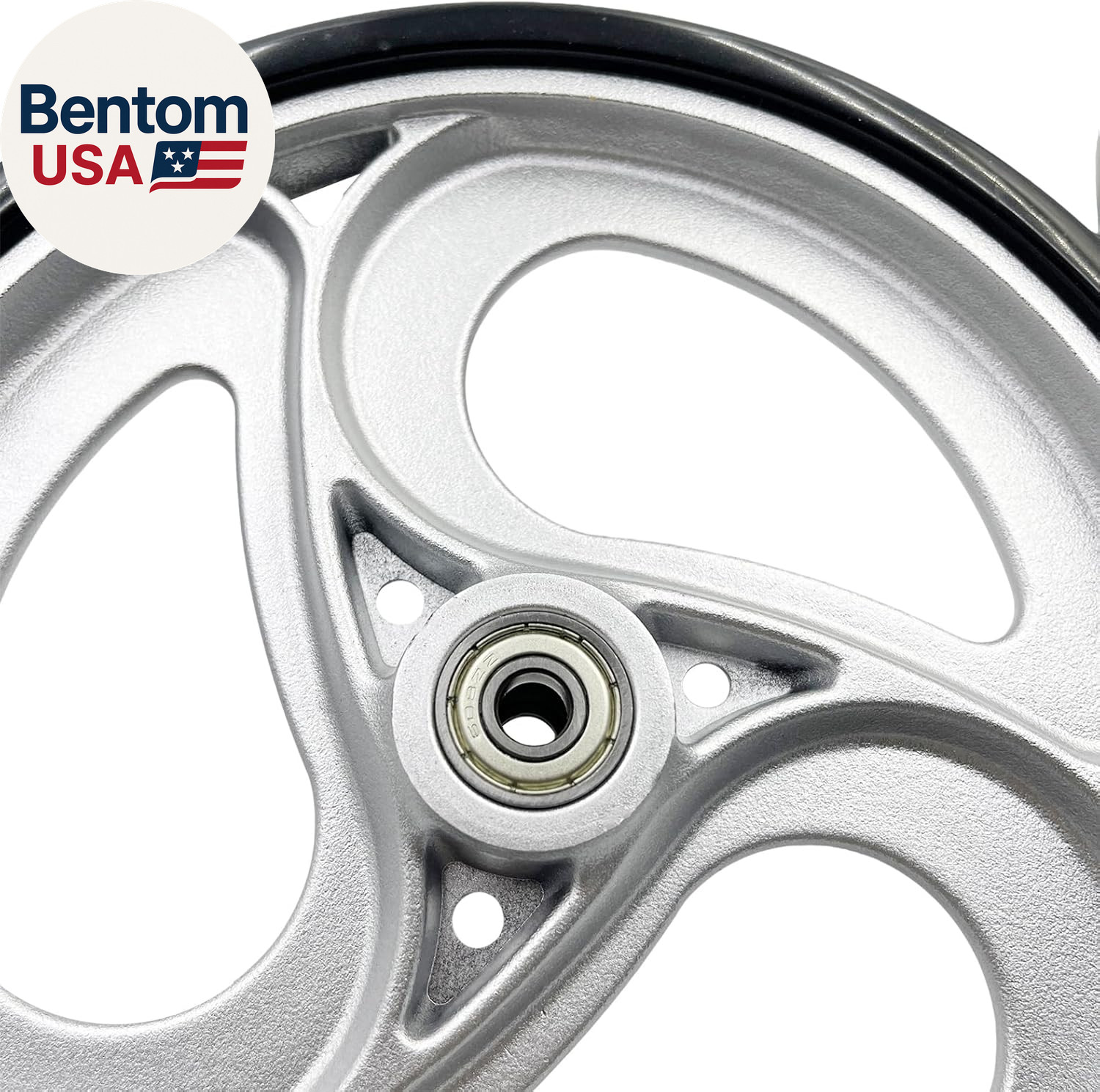 2 Pcs 8" Replacement Wheels for Rollator Walker and Wheelchairs - Drive Rollator