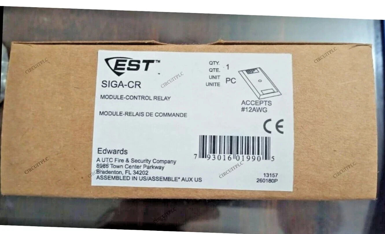 SET OF (10) BRAND NEW EST SIGA-CR SIGA CR CONTROL RELAY MODULE