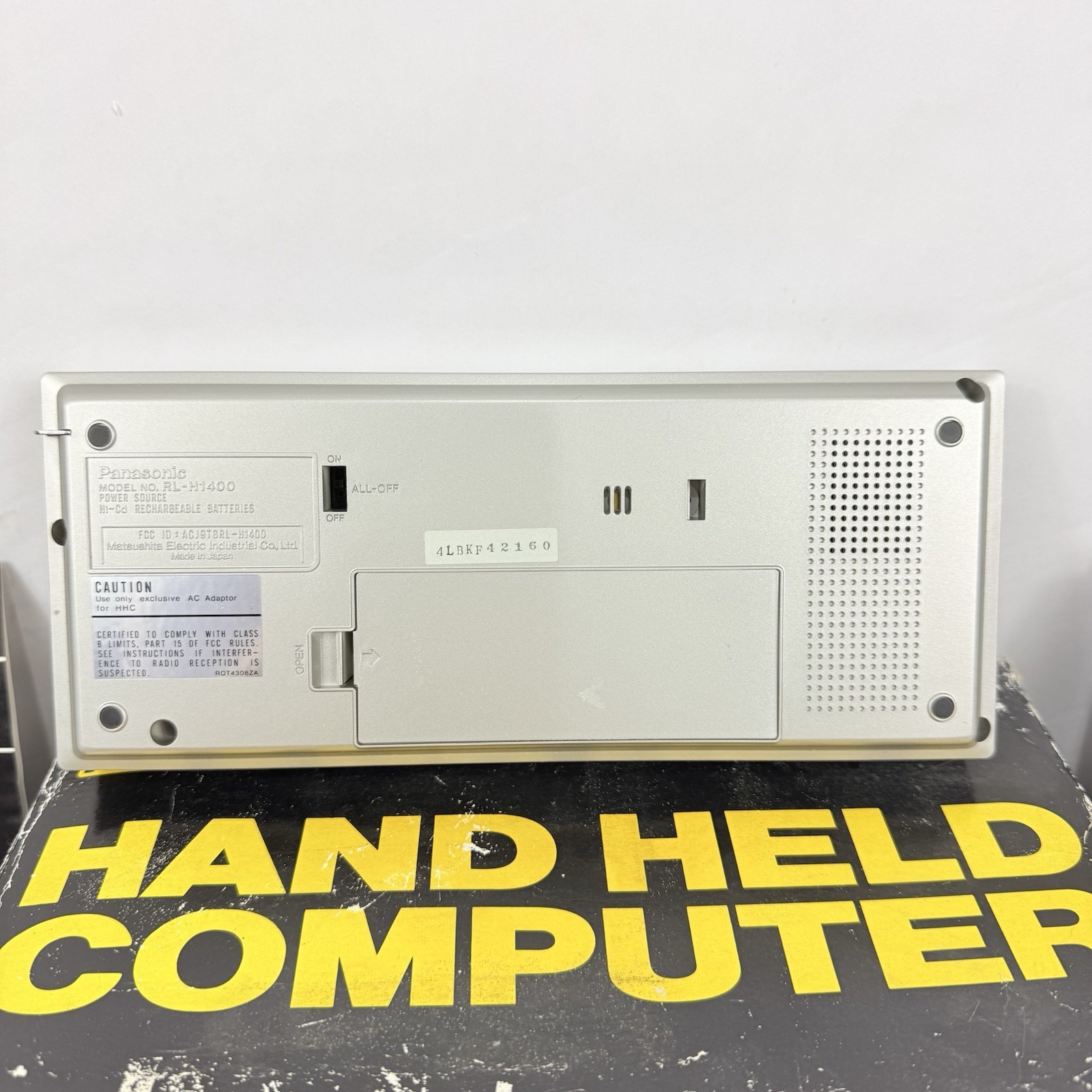 Panasonic HHC RL-H1400 Hand Held Computer Printer Power Adapter New Open Box