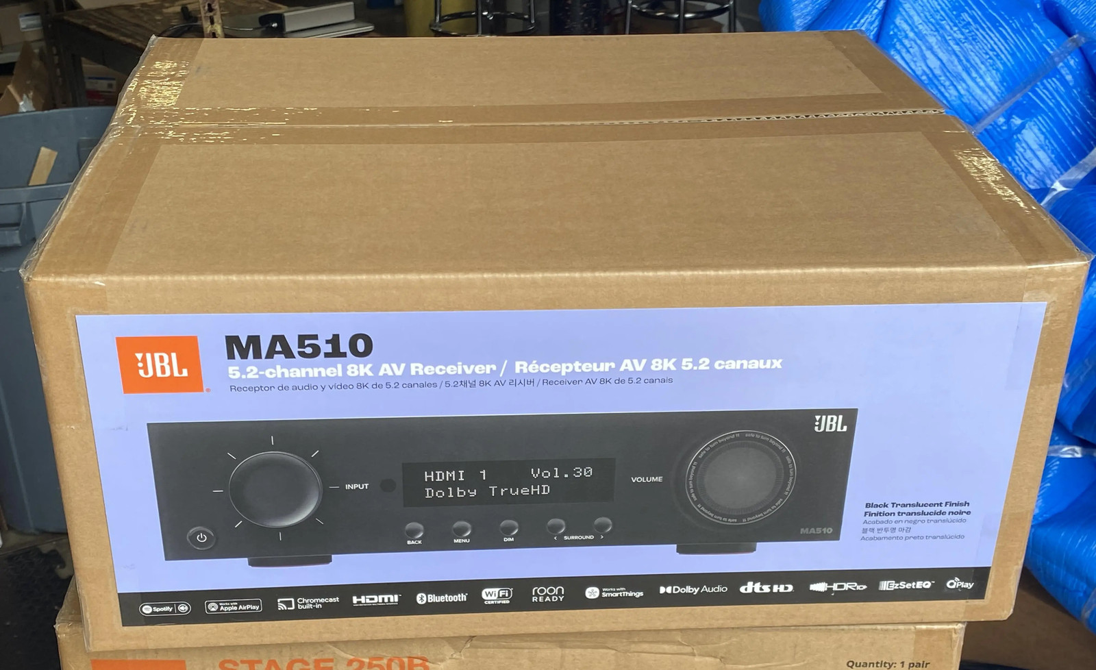 JBL MA510 AV Receiver Black (Used) #b