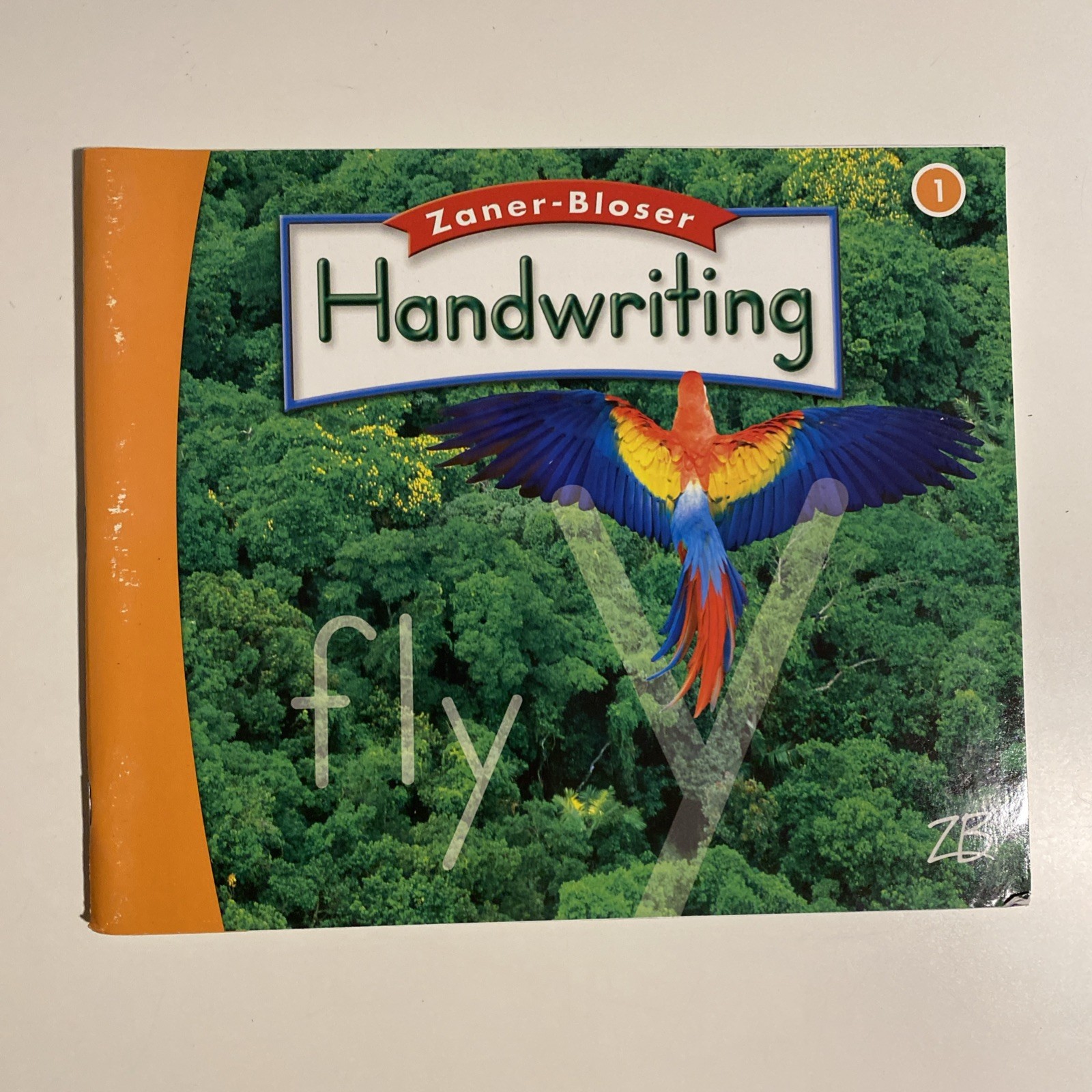 Zaner Bloser Fly 2016 Handwriting Grade 1 Student Workbook No Writing