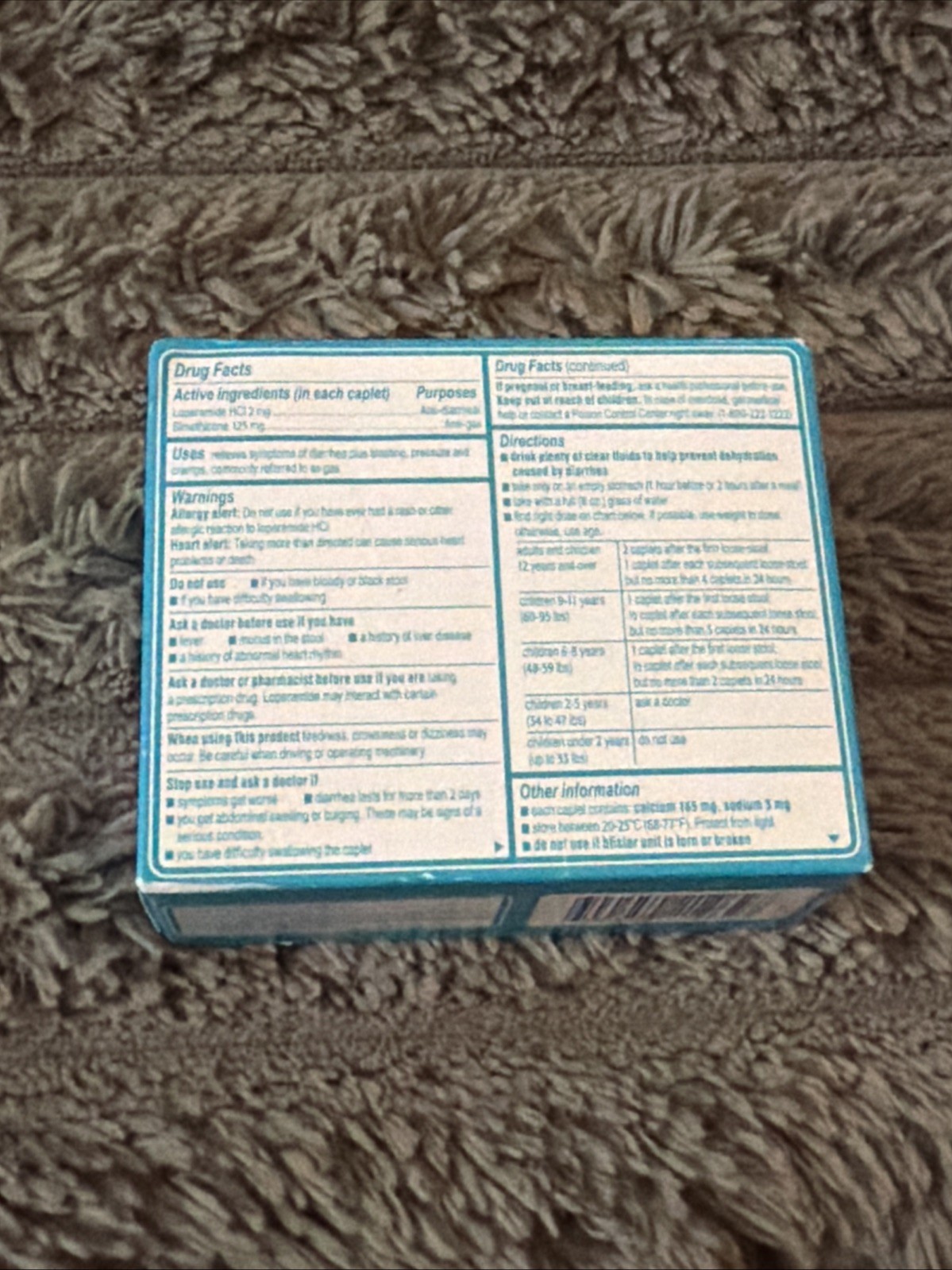 Imodium Multi-Symptom Relief Caplets - 24ct - EXP: 04/27
