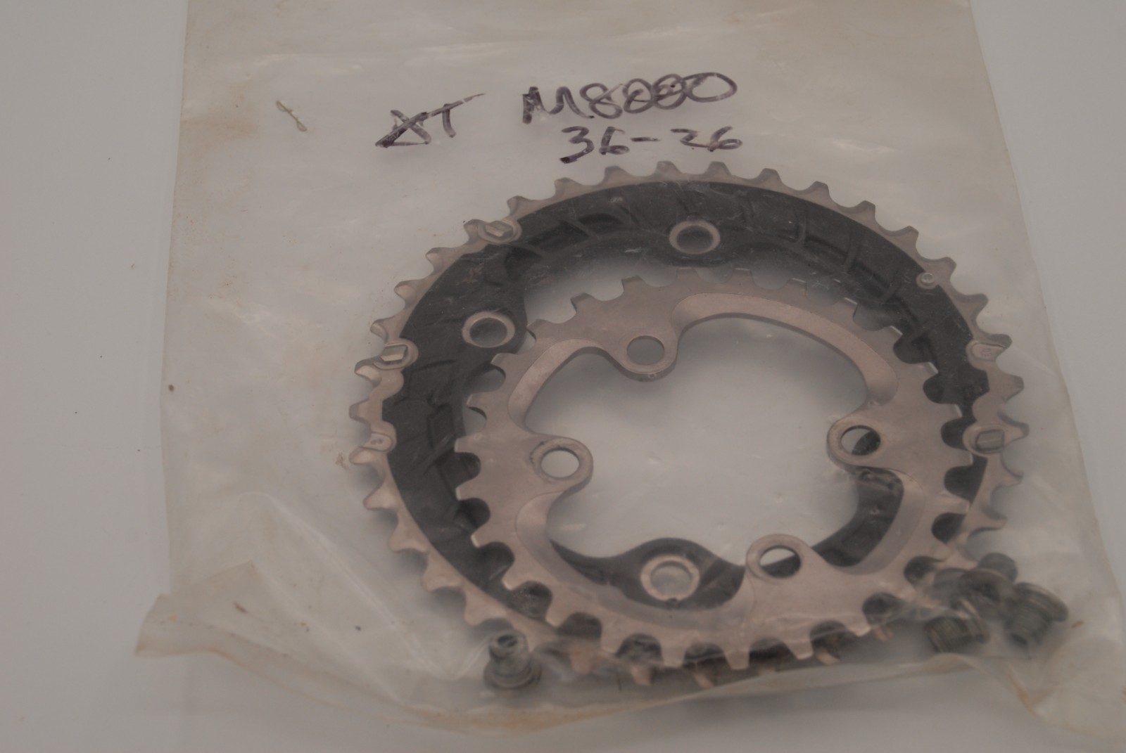 Shimano XT 2x11 Speed Front Chainrings. 36/26T