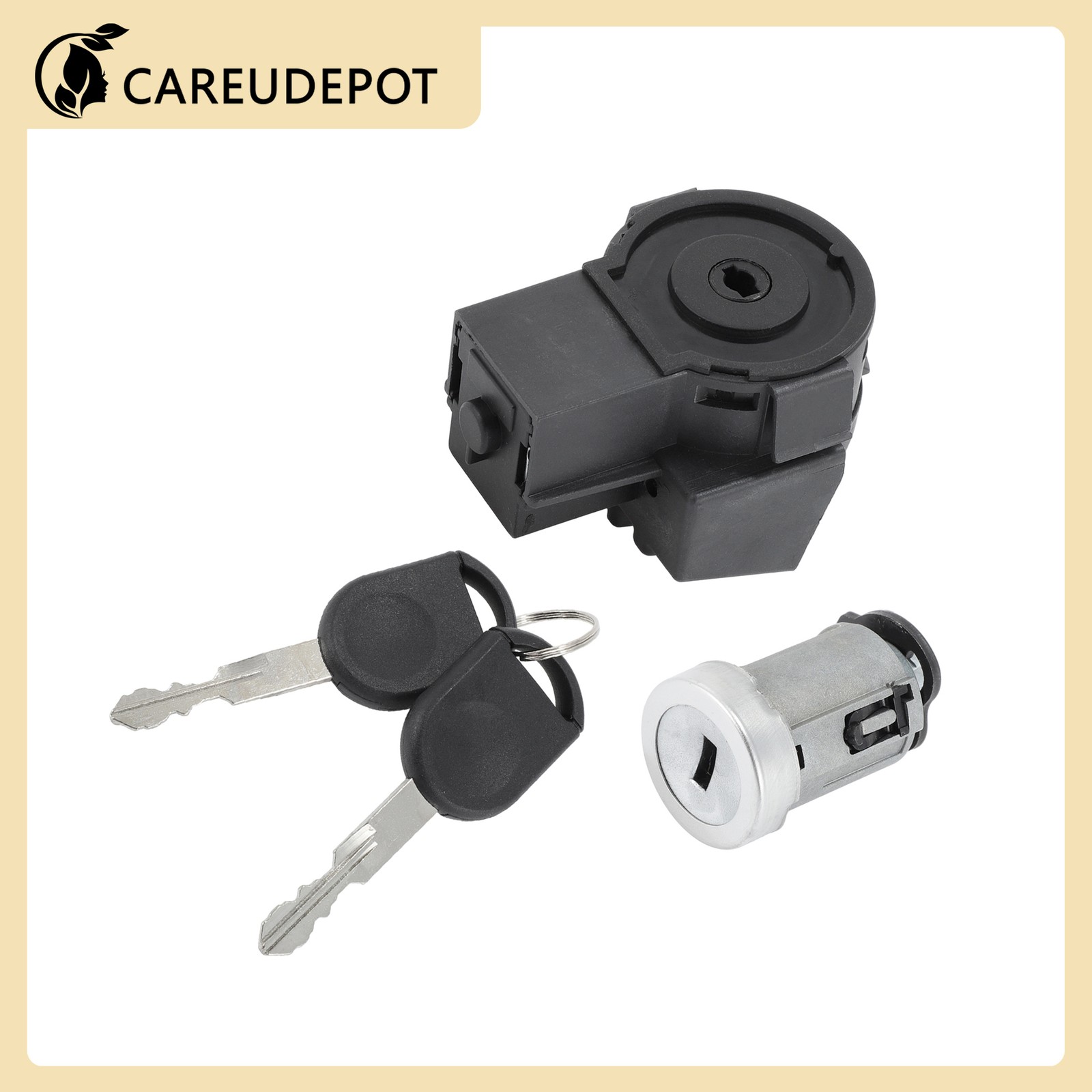 Ignition Switch Lock Cylinder Kit for Ford Expedition 2005-2017 5F9Z11582BA