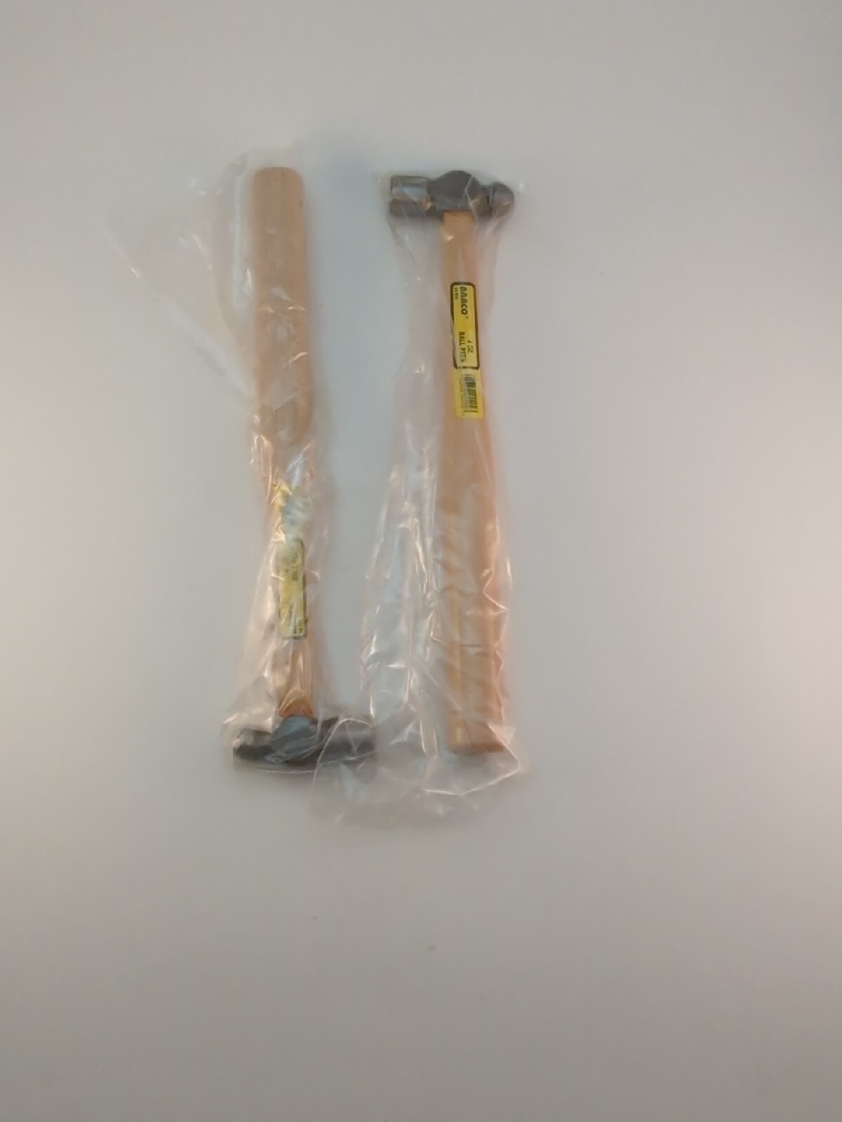 Set of (2) BARCO 4oz Ball Peen Hammers No. 04 404 - NOS