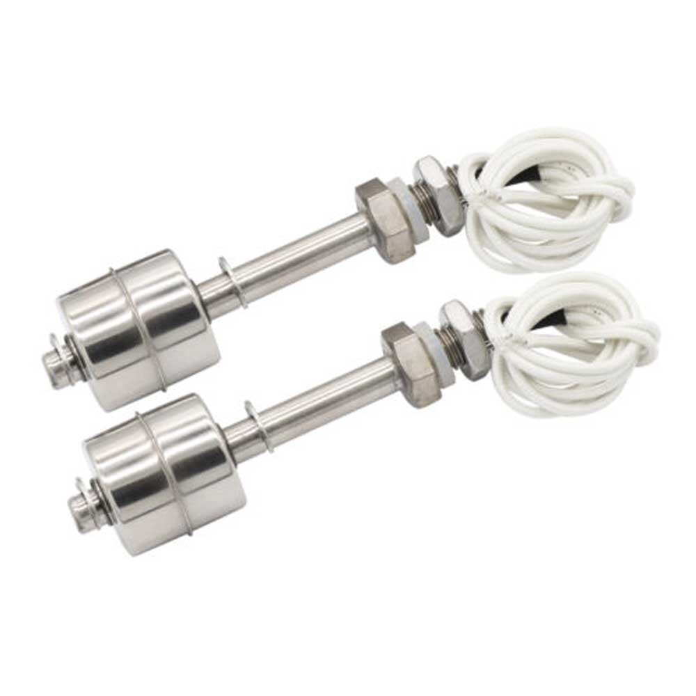 5PCS 75mm Stainless Steel Liquid Water Level Sensor Horizontal Float Switch Tool