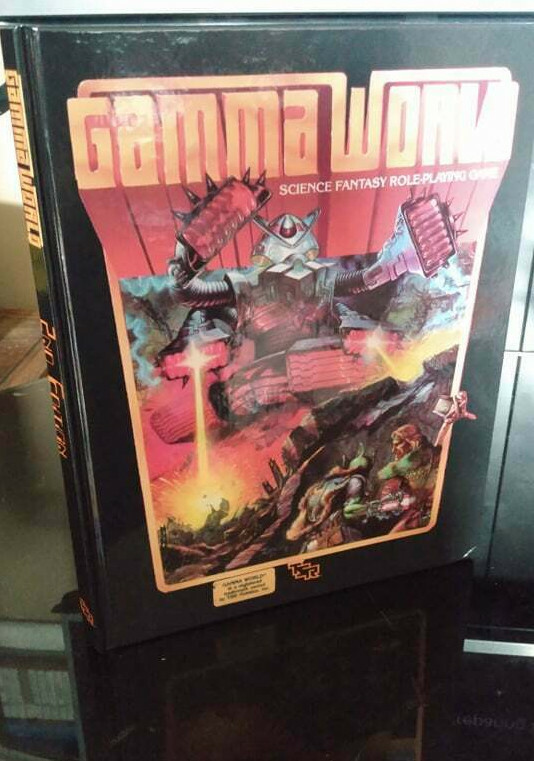 TSR's Gamma World 2nd Edition RuleBook