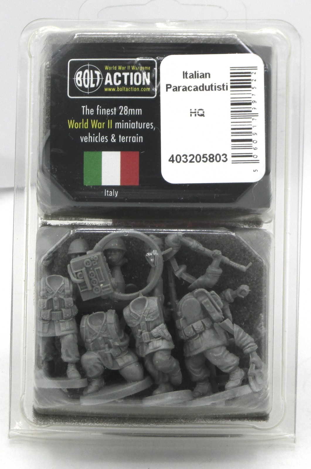 Bolt Action 403205803 Italian Paracadutisti HQ (WW2) Command Medic Officers