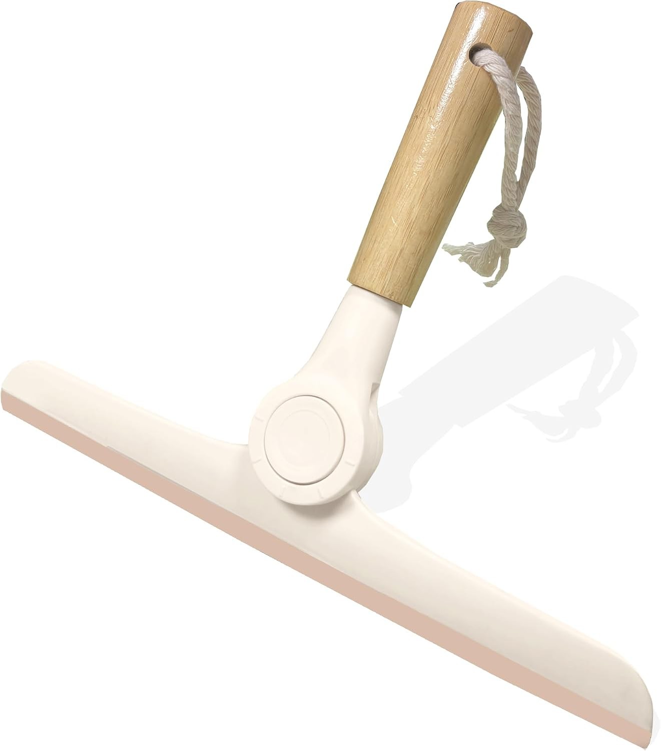 Show Squeegee for Glass Door Bathroom Squeegee with Bamboo Handle Show Wiper for