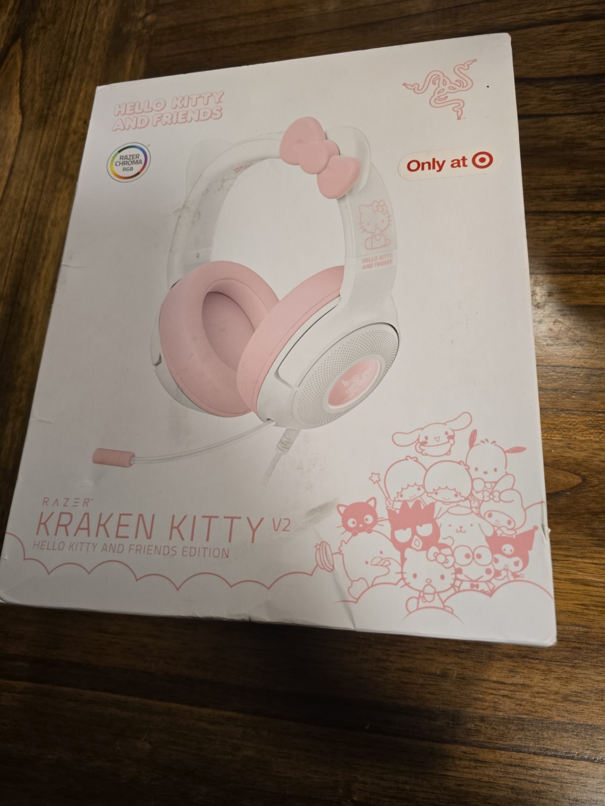 Razer Kraken Kitty V2 Hello Kitty And Friends Edition