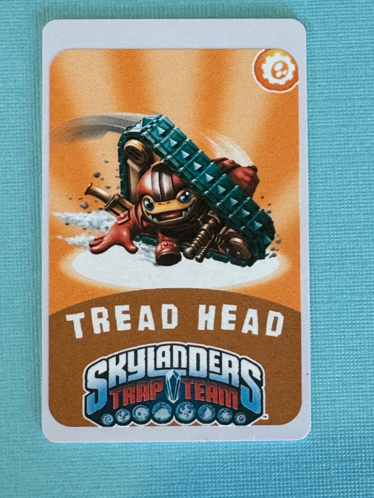 Skylanders Trap Team Treadhead NFC Card