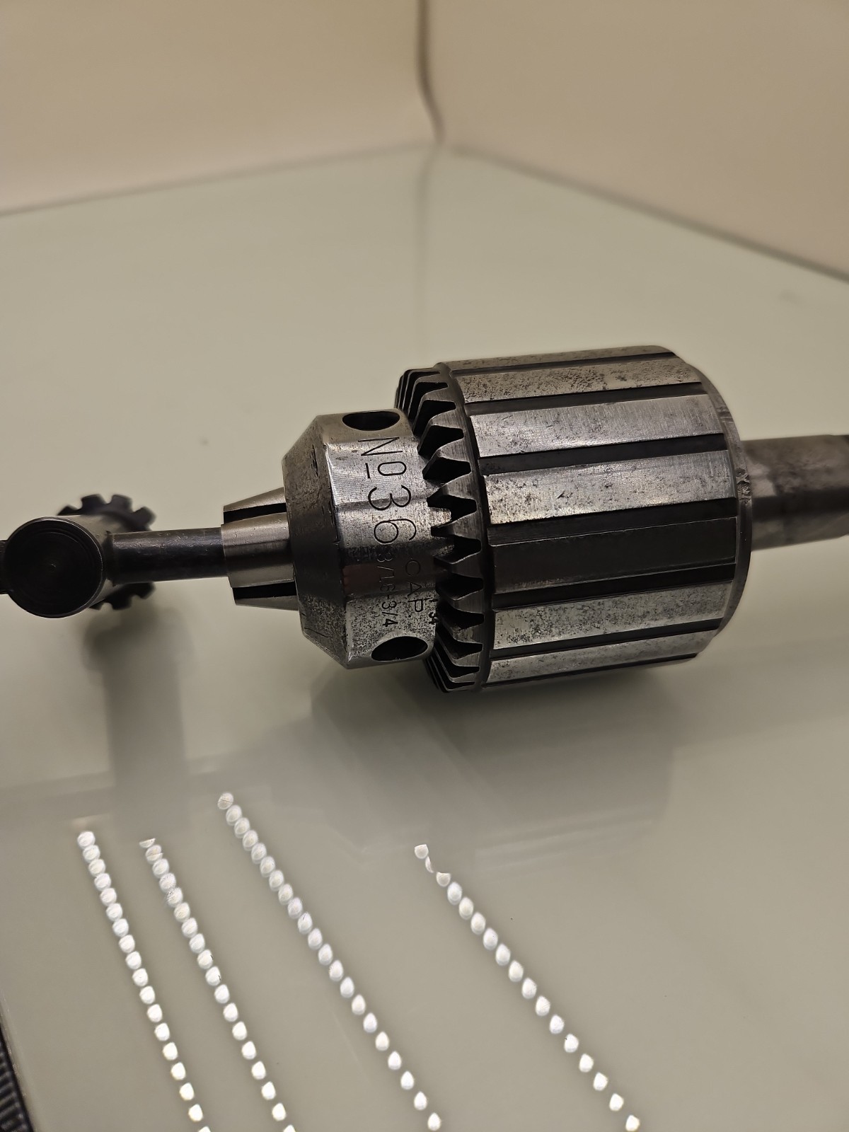 Jacobs No 36 Drill Chuck 3/16" - 3/4" Cap with Jacobs No 3 MT (NEW JAWS & NUT)