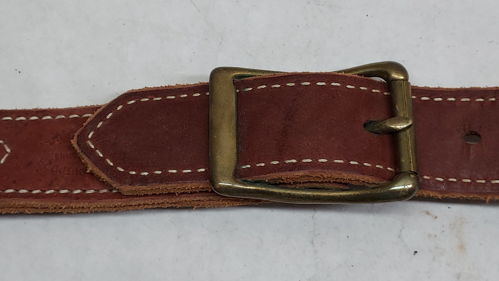 Adjustable Leather Crupper W/ Snap - 0403261