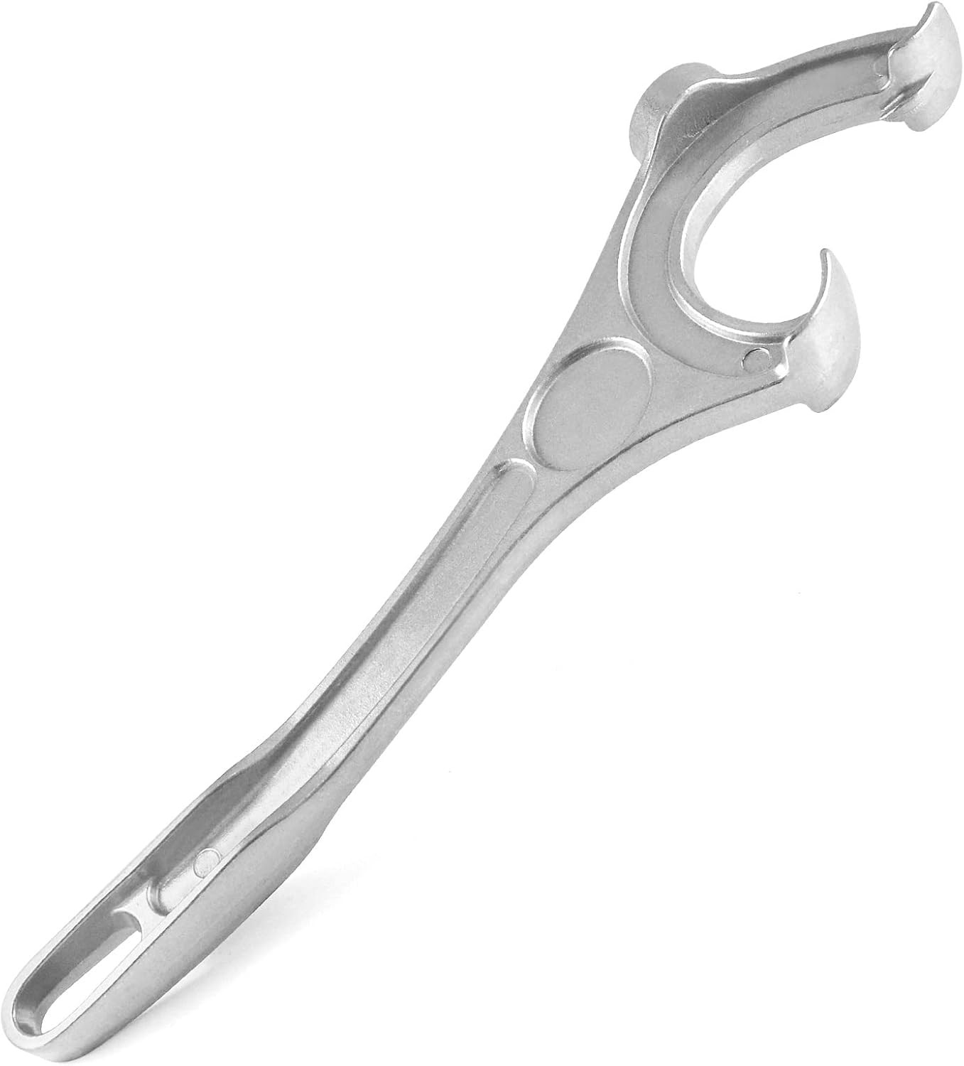 Aluminum Bucket Opener 14in Pail Lid Remover Tool Long Handle Silver