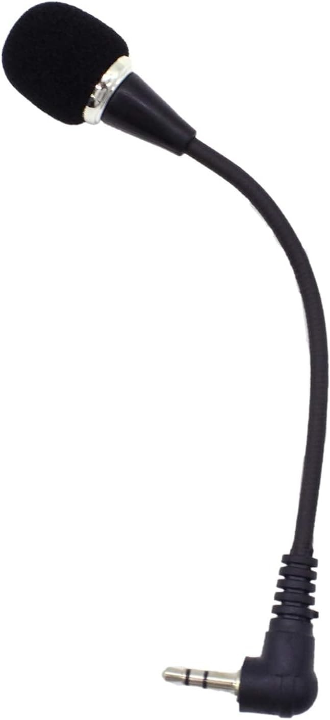 Mini Microphone Mini Notebook Mic 3.5 mm Socket Notebook Microphone, Compatible