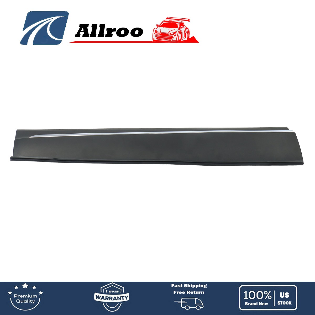 For Honda Pilot 2019-2022 H Door Side Skirt Lower Side Molding Trim Front Left