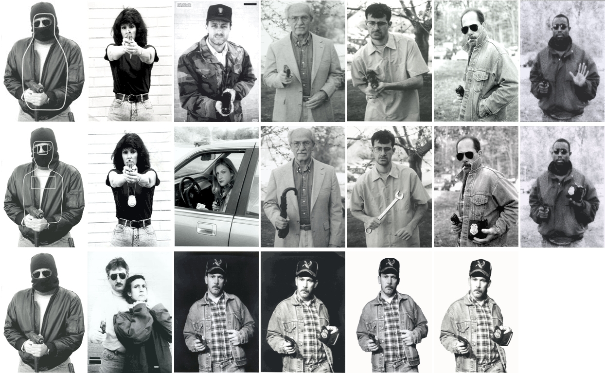 NTC B&W Target Sampler [22-1/2" x 35"] (20 pack), Photo-Situational