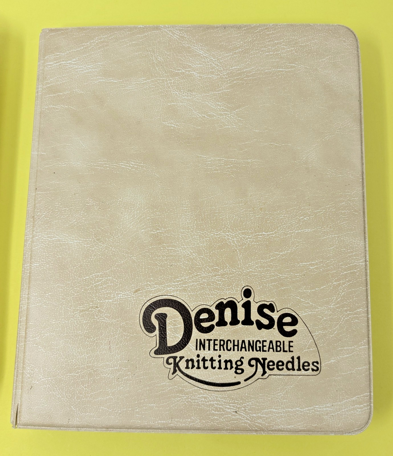 Denise interchangeable knitting needles 2 sets in case READ incomplete