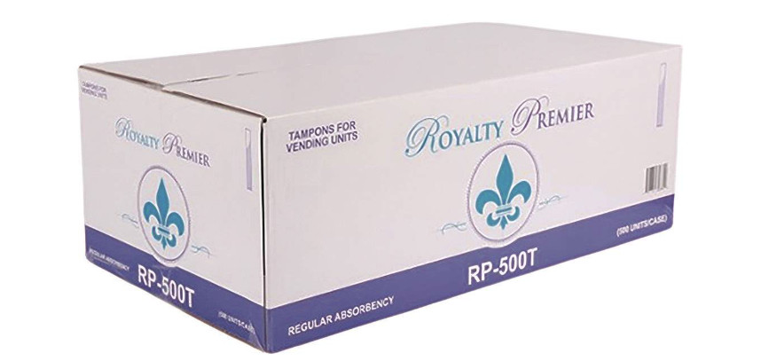 500 Bulk Tampons for Vending Machine, Regular Absorbency, 6-9g, FDA Certified