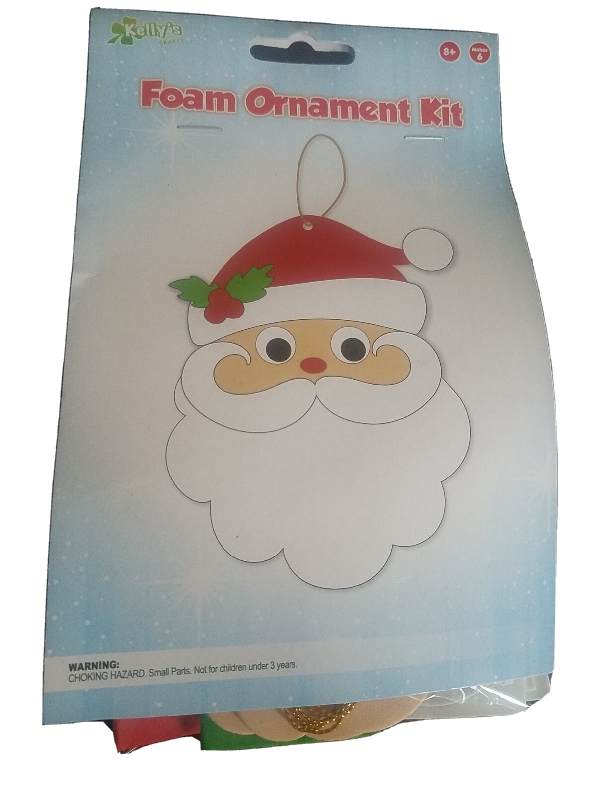 Foam Santa Ornament Kit-Brand New-SHIPS N 24 HOURS