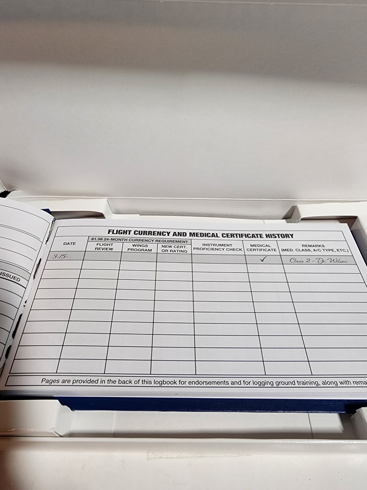 Cessna Sport/Private Pilot Training/Intercom Storage Bag New Flight Log Inc.
