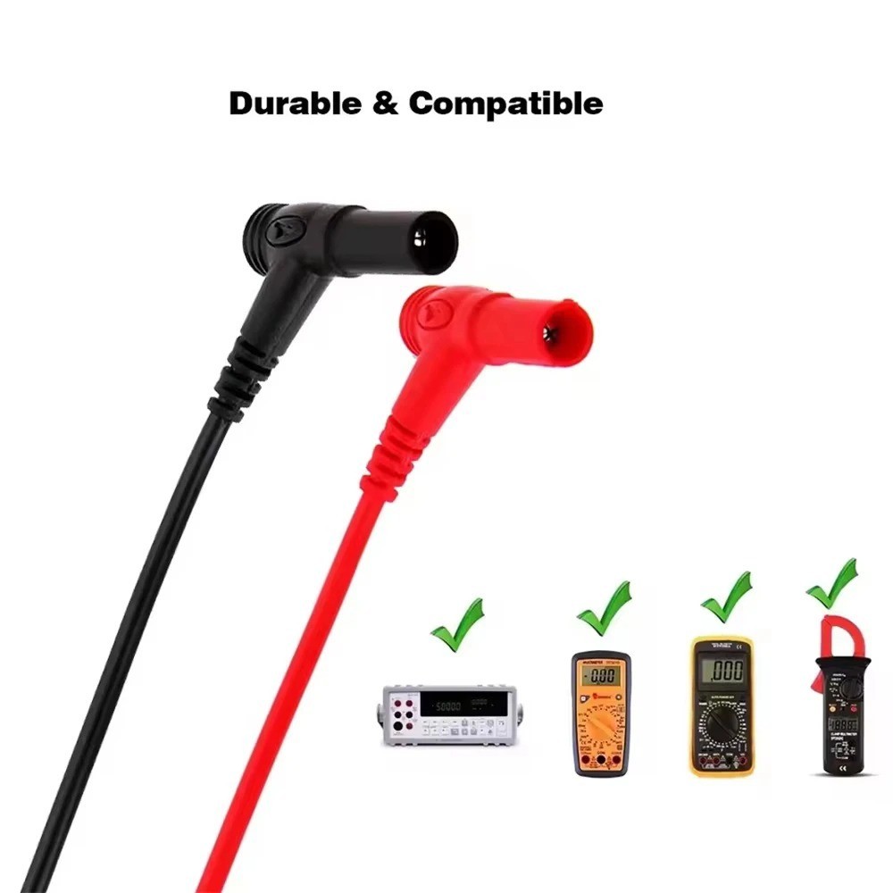 Multimeter Hard Point Test Leads Set 1000V 20A Meter Probes