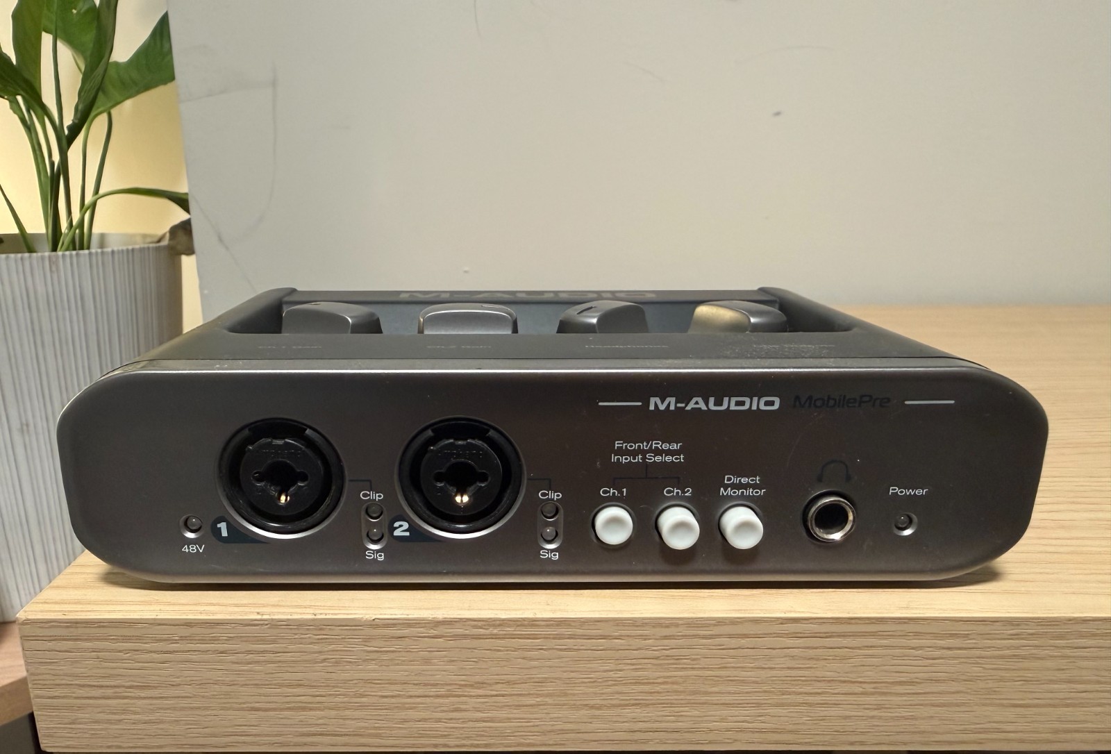 M-Audio Mobile Pre USB Interface. Cables Not Included
